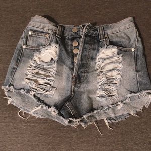 Mink Pink high waist shorts